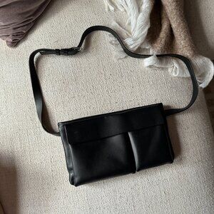 COS Black Belt Bag